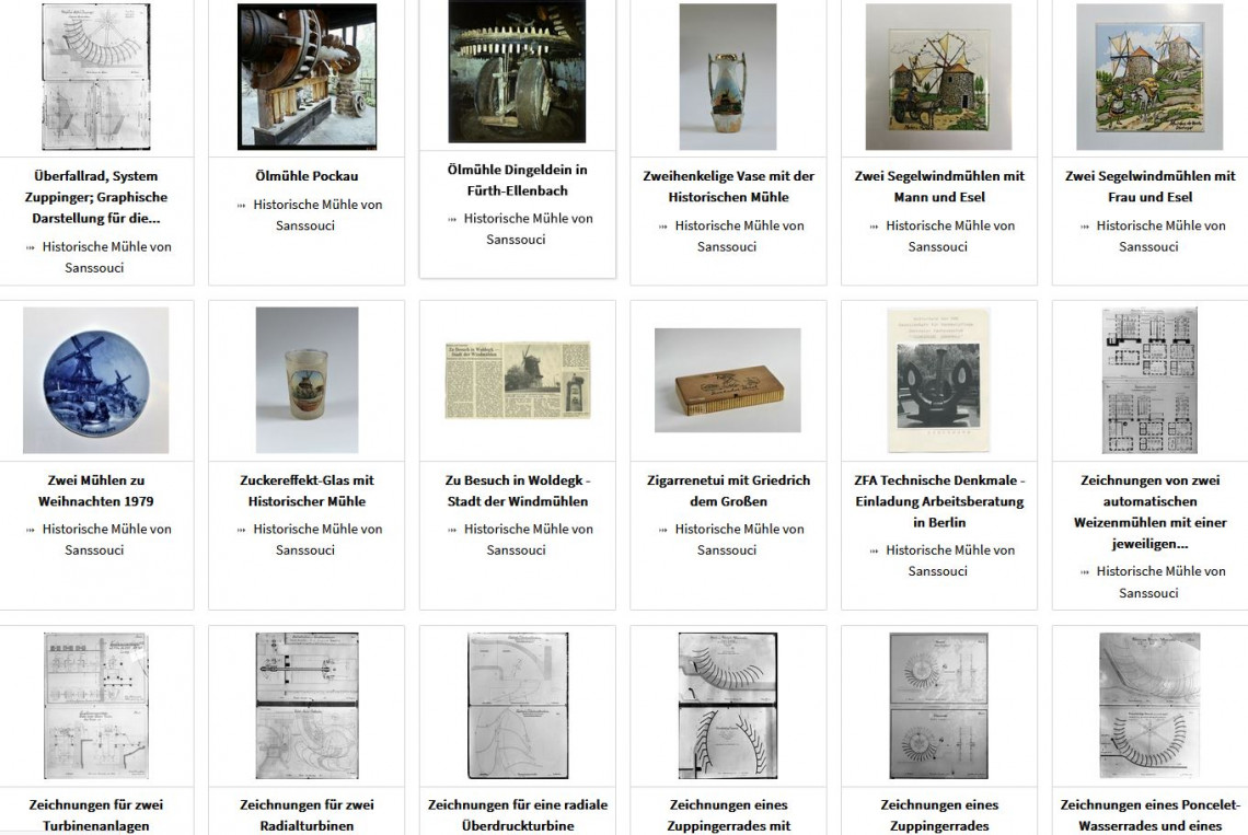 museum-digital-Seite der Historischen Mühle